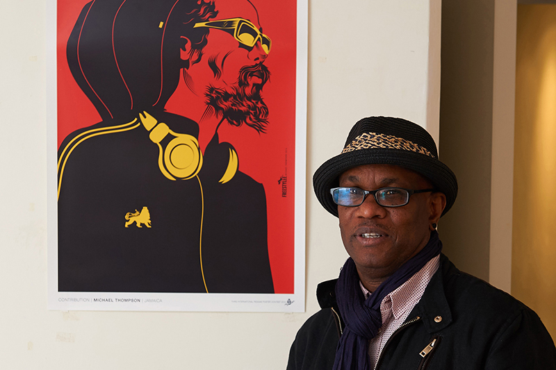 Michael “Freestylee” Thompson (19582016) International Reggae Poster